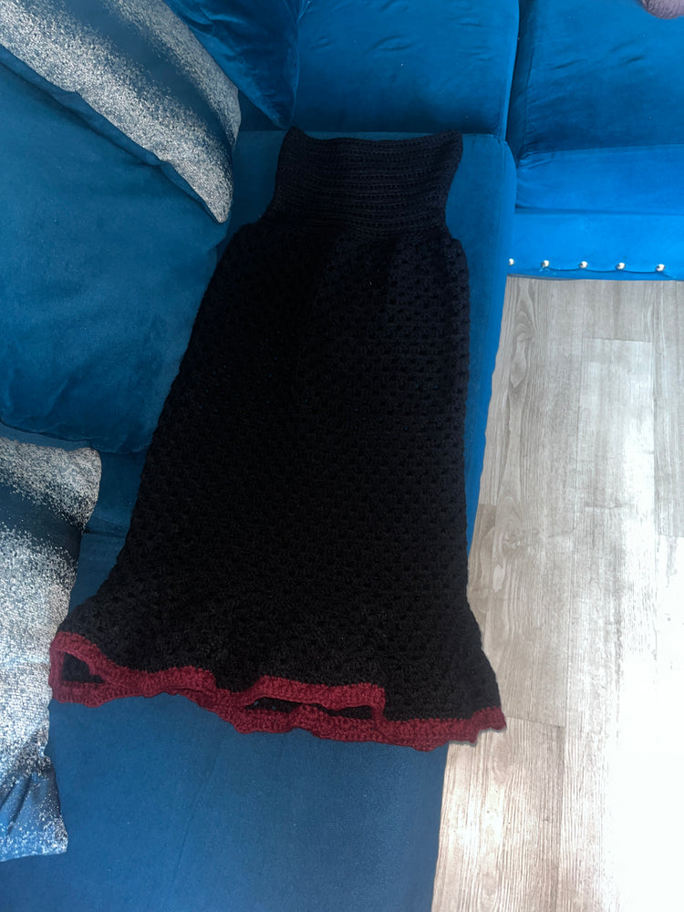 Custom Crochet Flared Skirt