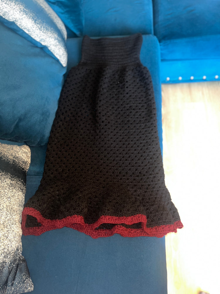 Custom Crochet Flared Skirt